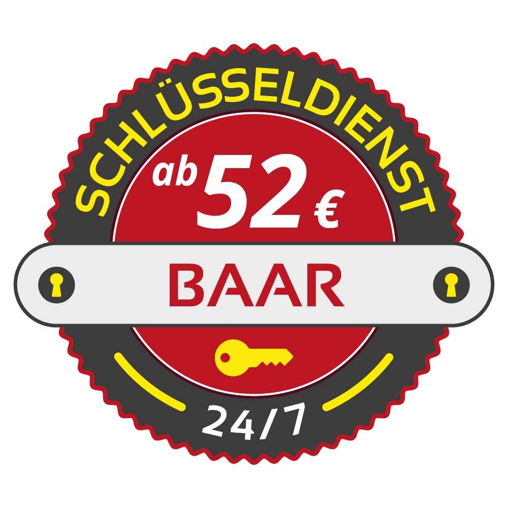 Schluesseldienst Amper-aufsperrdienst baar mit Festpreis ab 52,- EUR