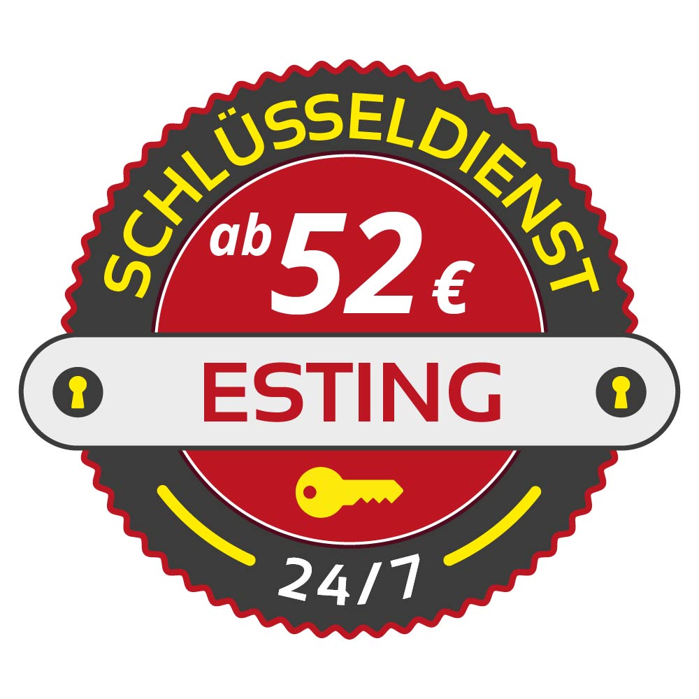 Schluesseldienst Amper-aufsperrdienst esting mit Festpreis ab 52,- EUR