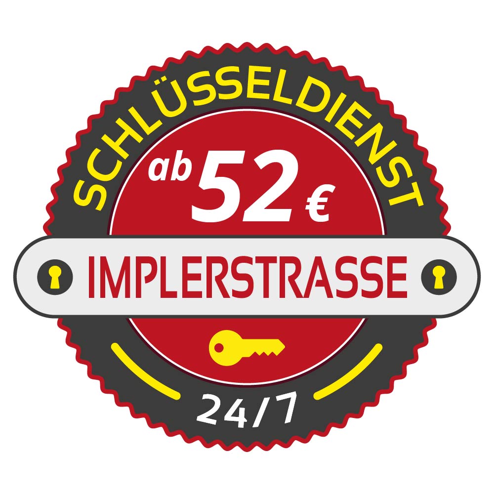 Schluesseldienst Amper-aufsperrdienst muenchen-implerstrasse mit Festpreis ab 52,- EUR
