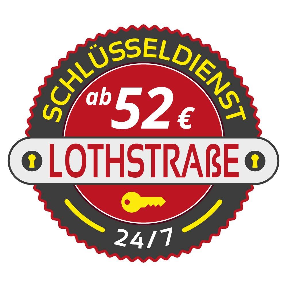 Schlüsseldienst München Lothstraße mit Festpreis ab 52,- EUR