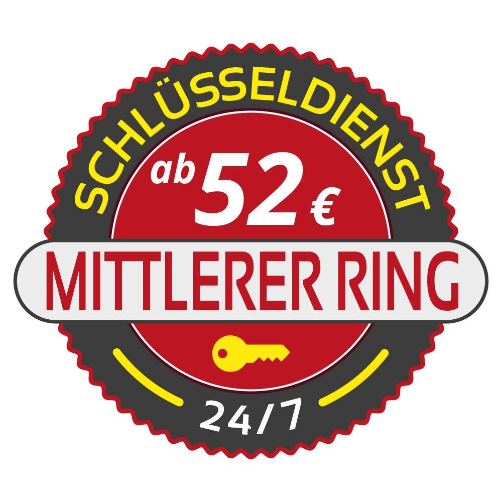 Schlüsseldienst München-Mittlerer Ring mit Festpreis ab 52,- EUR