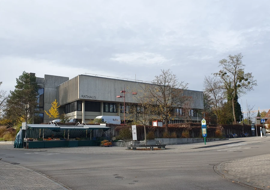 Rathaus Gräfeling im Landkreis München