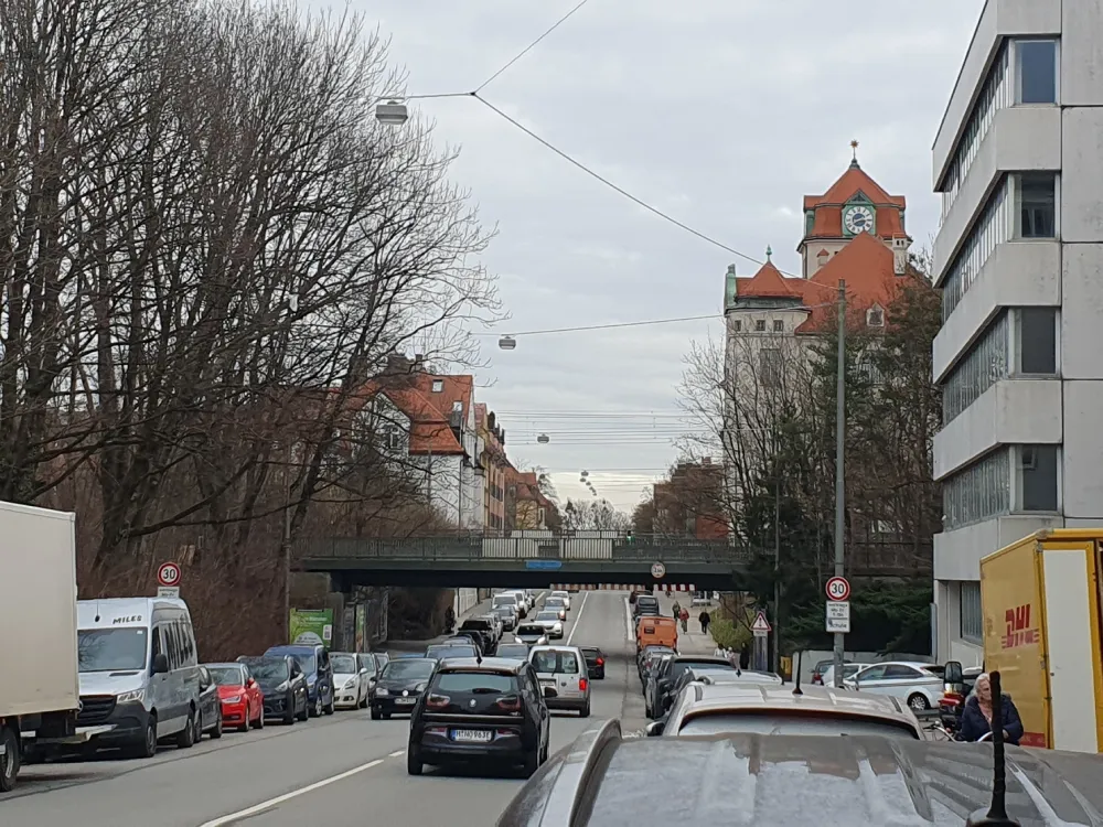 Bahnunterführung Botschetsrieder Straße, Obersendling