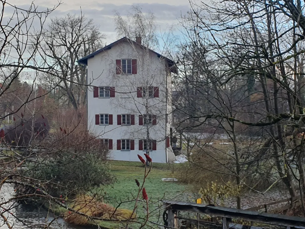 Linnermühle an der Würm in Krailling, gebaut 1892 