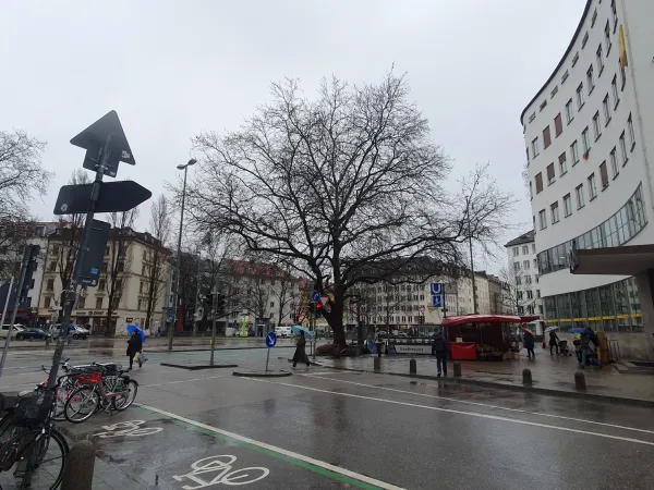 Goetheplatz in der Ludwigsvorstadt