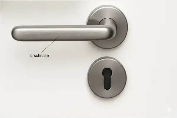 Türzarge einer Zimmertür